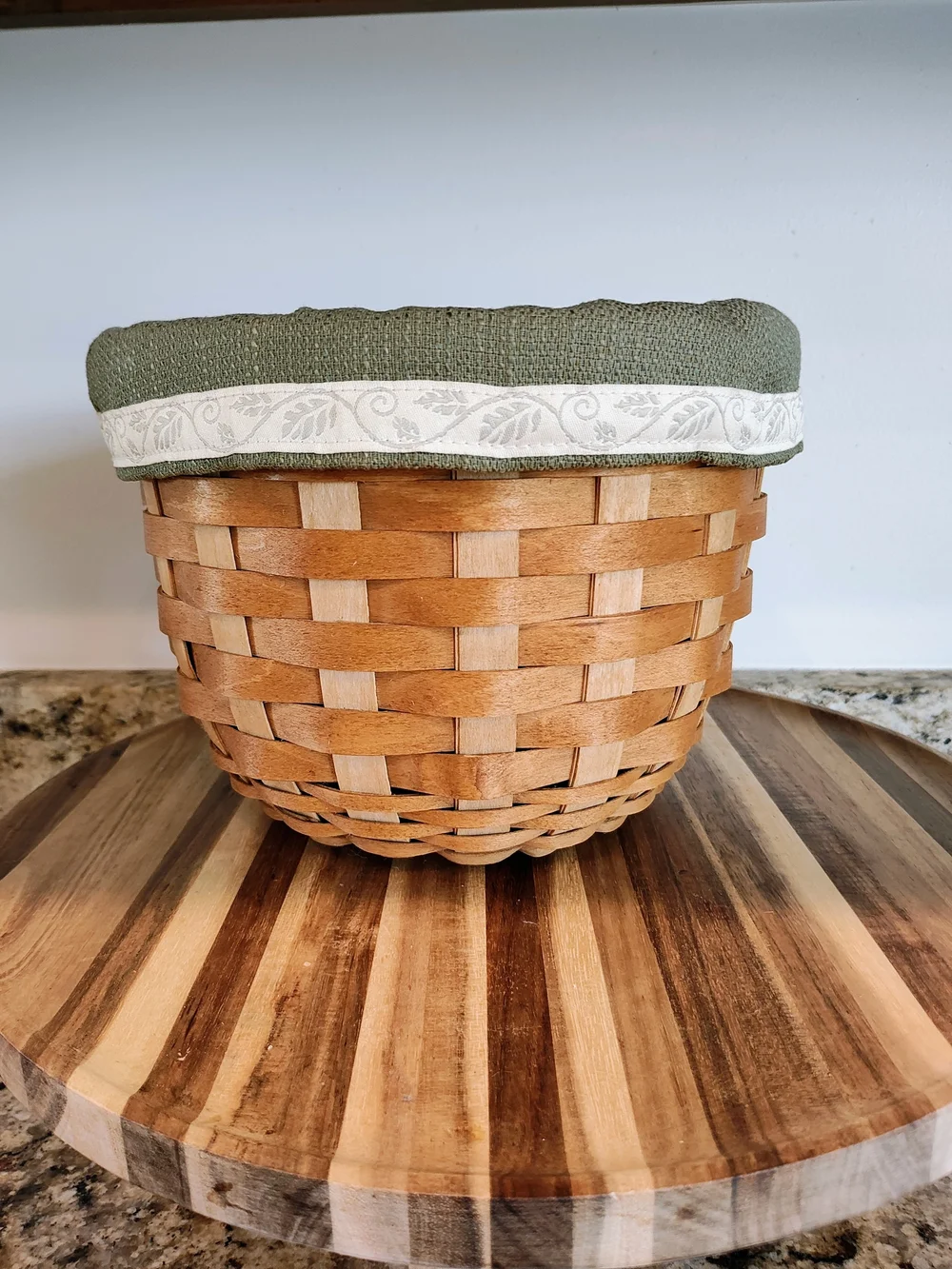 Rare 2004 Longaberger Basket With Original Liner